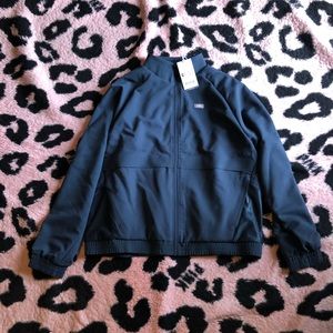 Figs Scrub Jacket Sydney Dark Harbor